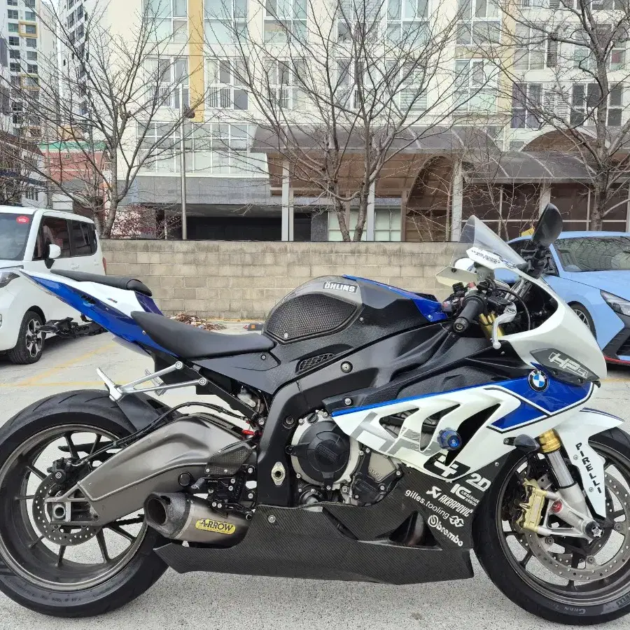 bmw s1000rr 10년식 에로우머플러 구변완료 팝니다