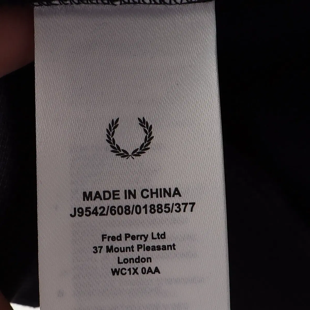 프레드페리 FRED PERRY 네이비 자켓 외국XS