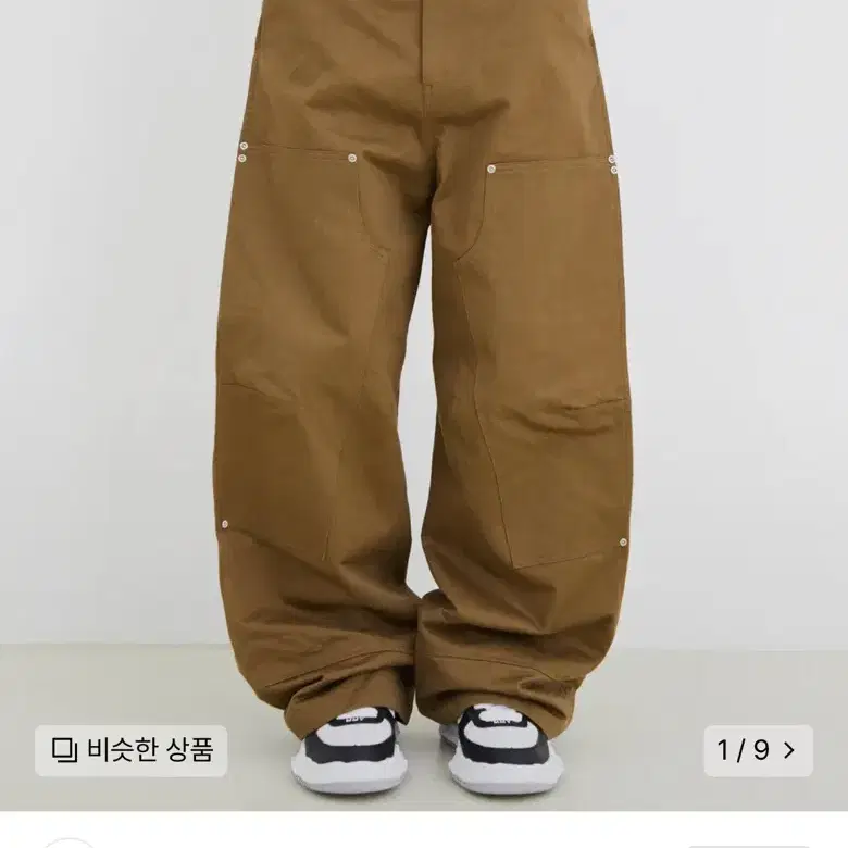 [L] IEY NU-MAC CARPENTER PANTS Brown