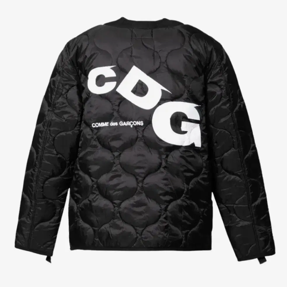 cdg 알파인더스트리 라이너 자켓 블랙 xl