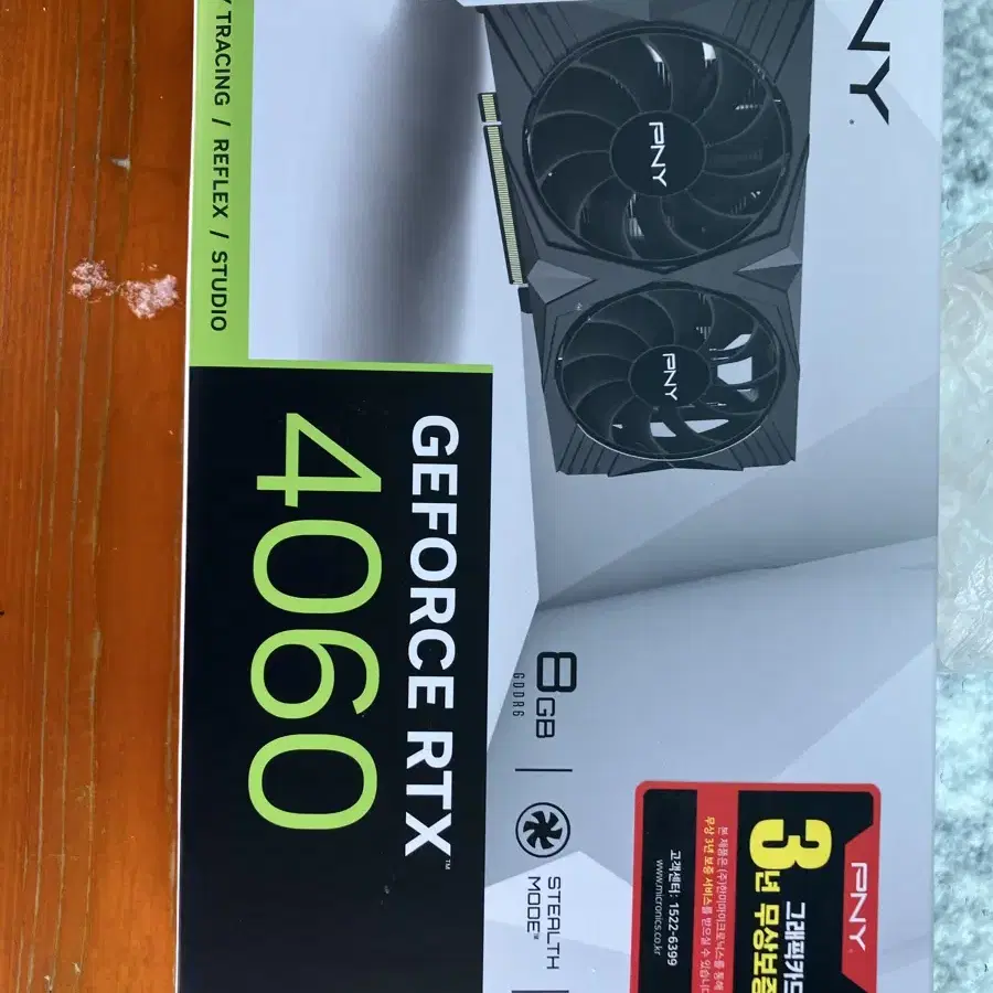 PNY 지포스 RTX 4060 VERTO D6 8GB Dual 마이크로닉