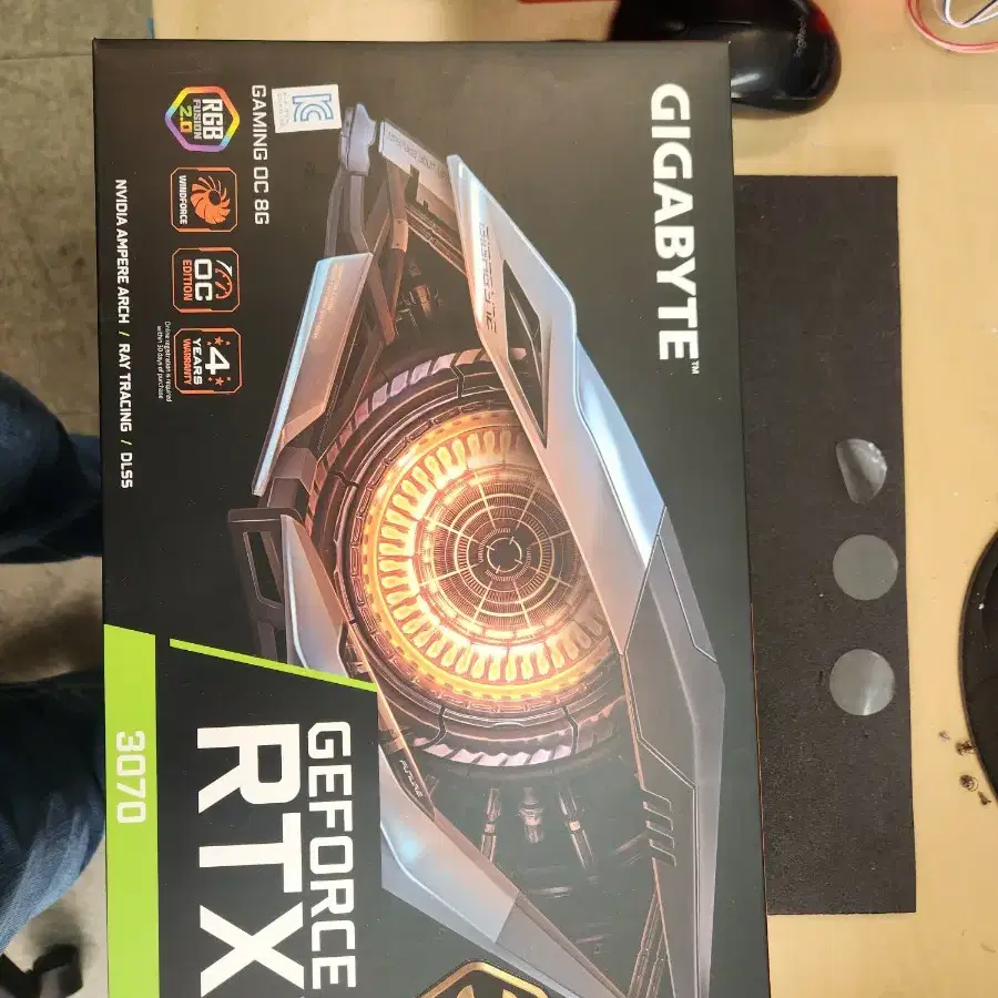 기가바이트 RTX3070 3팬 윈드포스