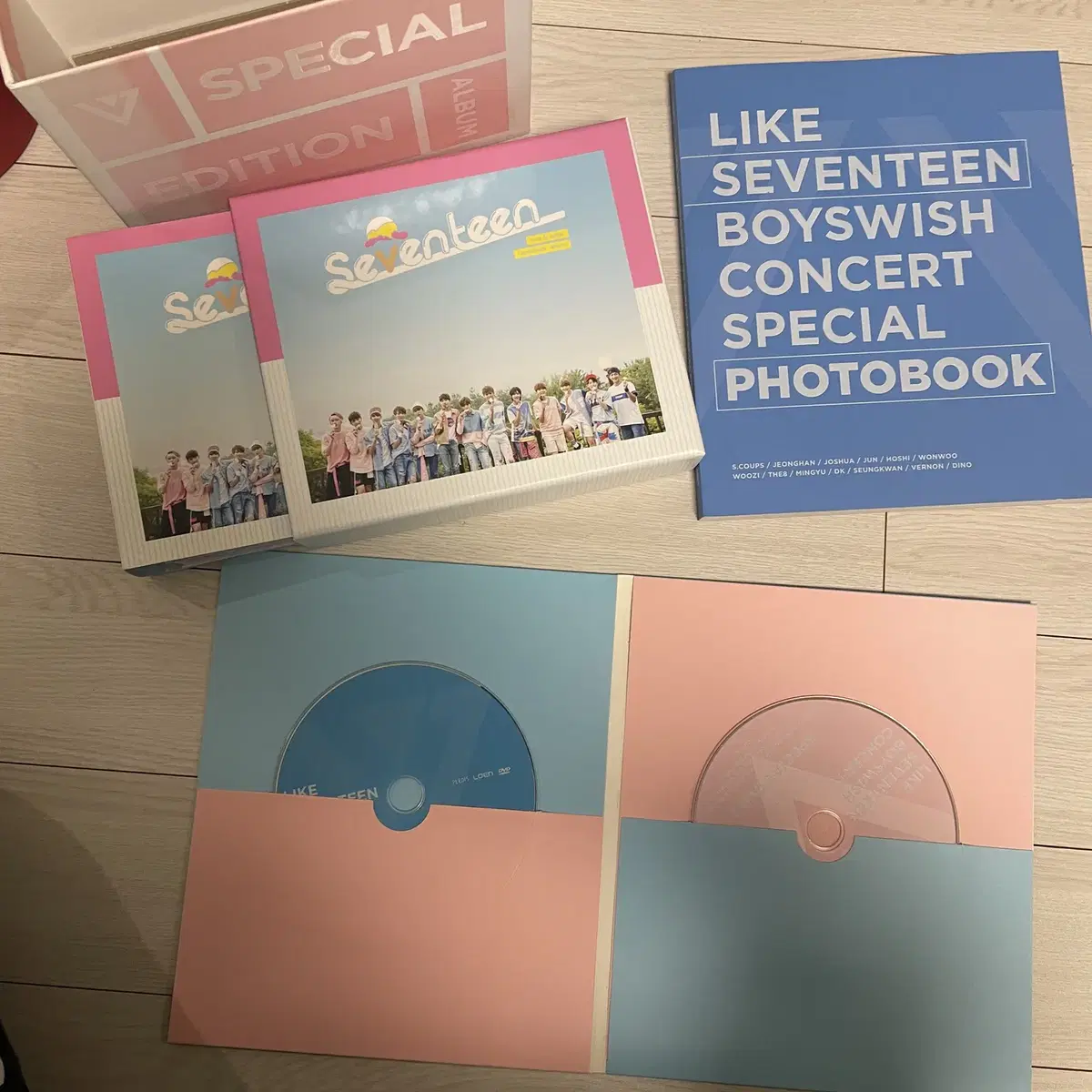 세븐틴 2015 Boys be아주 나이스 Repackage 스페셜 앨범)