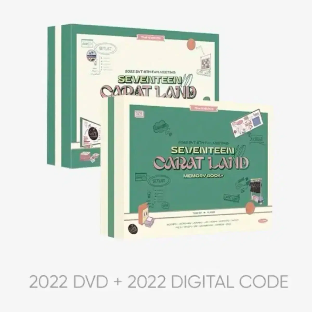 세븐틴 2022 캐럿랜드 DVD 판매