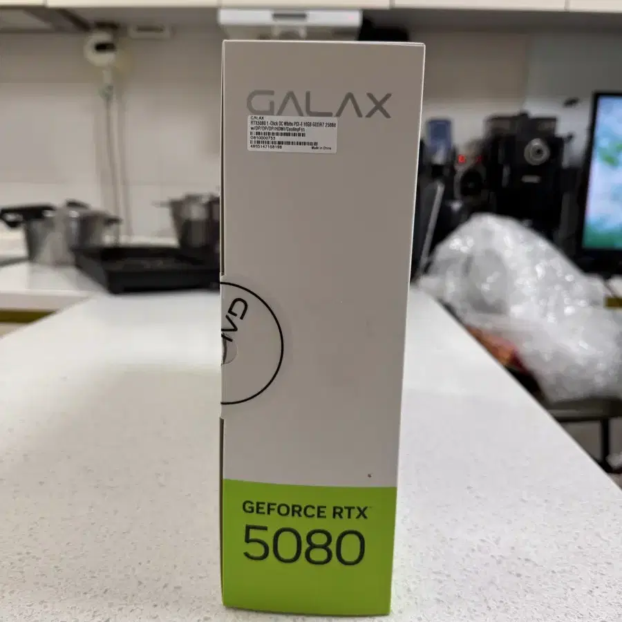 갤럭시 GALAX 지포스 RTX 5080 WHITE OC D7 16GB