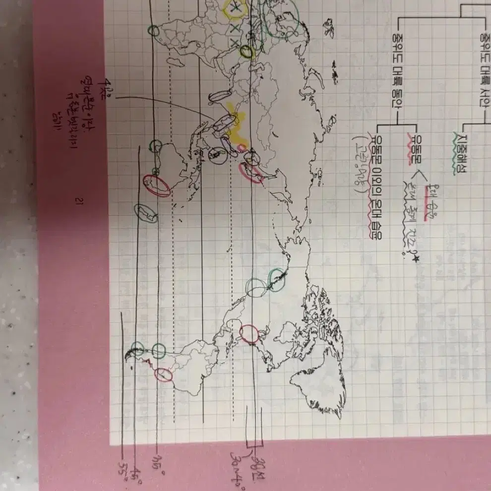 이기상 한국지리 세계지리 한지 세지 이만복 만점복습노트