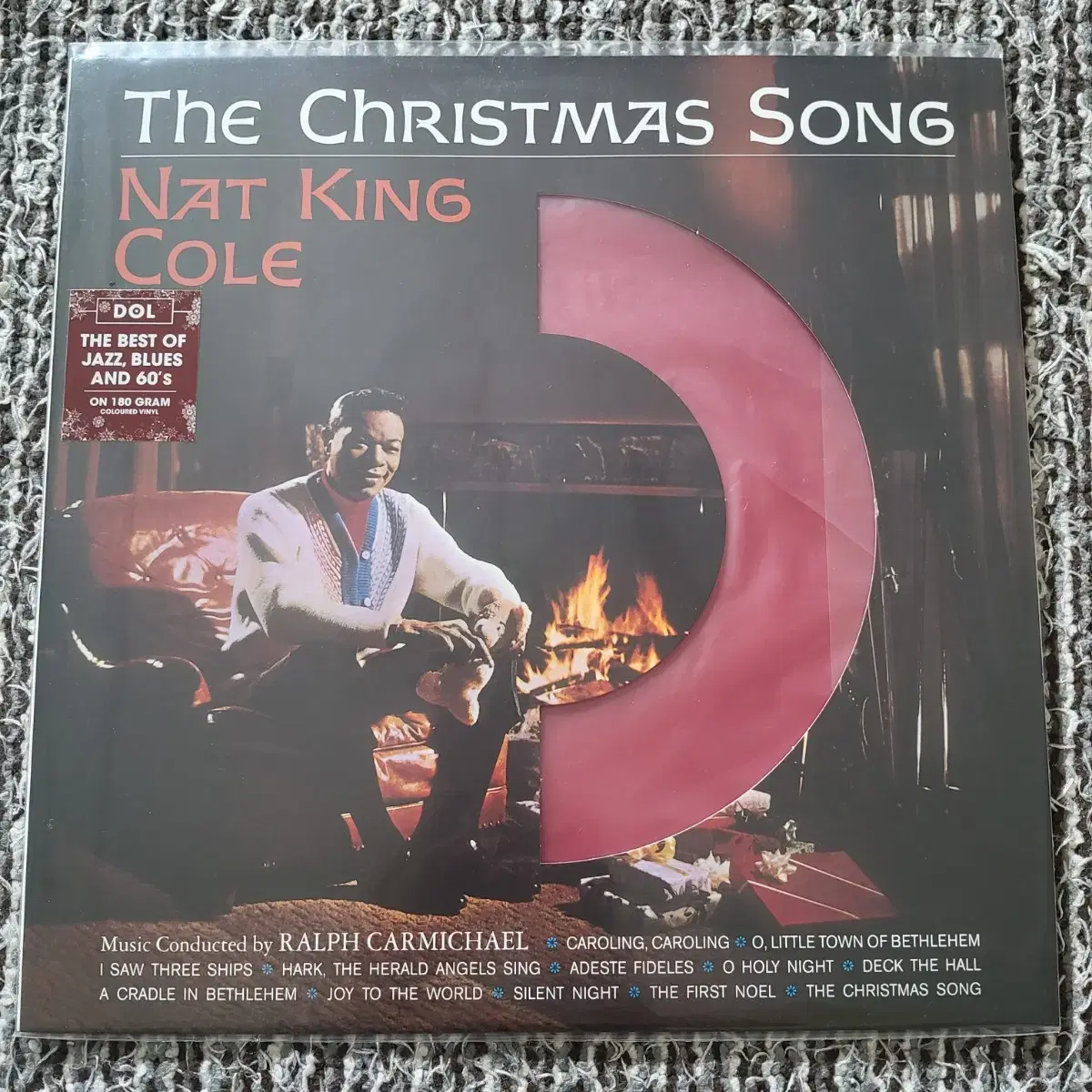 Nat King Cole 냇 킹 콜 크리스마스 앨범 냇킹콜 레드반 LP