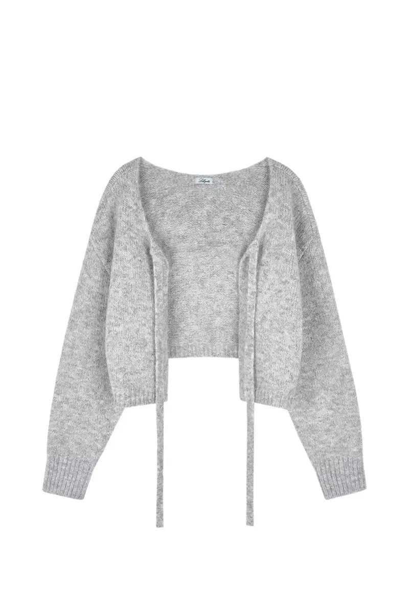 릴리코츠 Glow Knit Cardigan 그레이