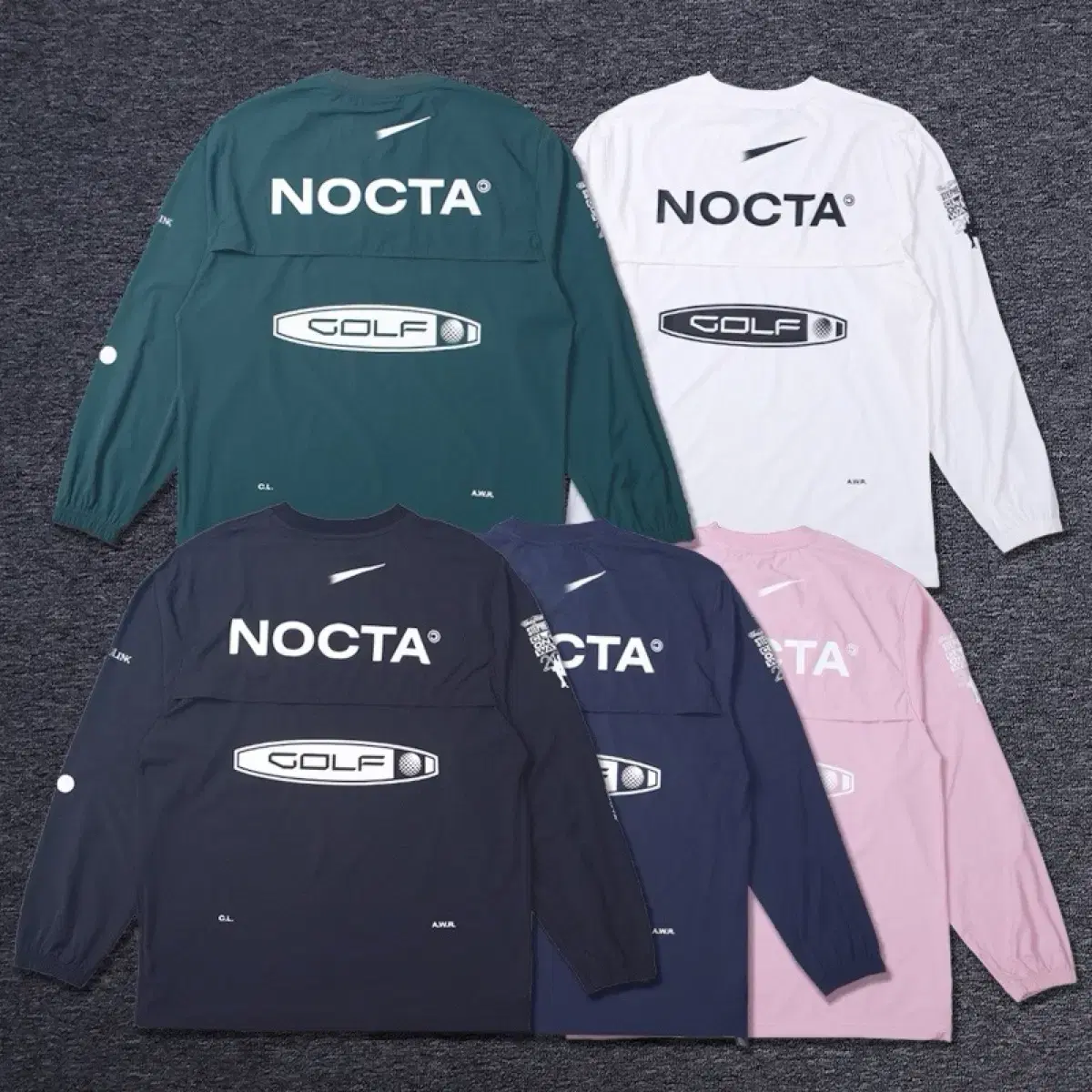 nocta golf 골프신상 긴팔티셔츠5칼라