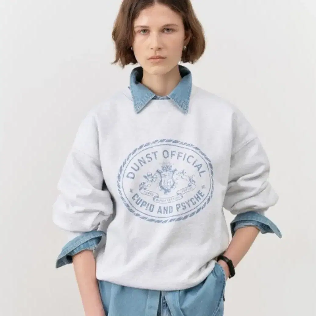 던스트 맨투맨 unisex cupid campus sweatshirt