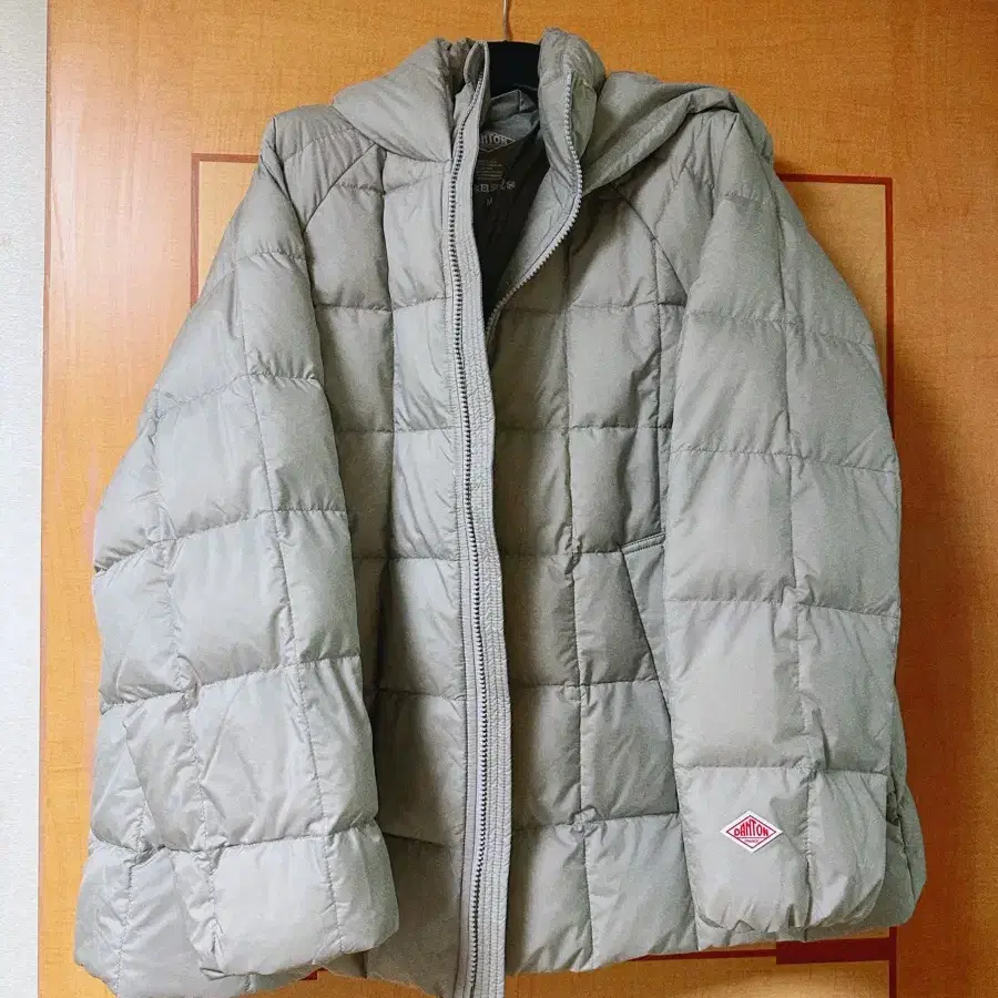 단톤 패딩 / 후드 / Women Down Hooded Jacket