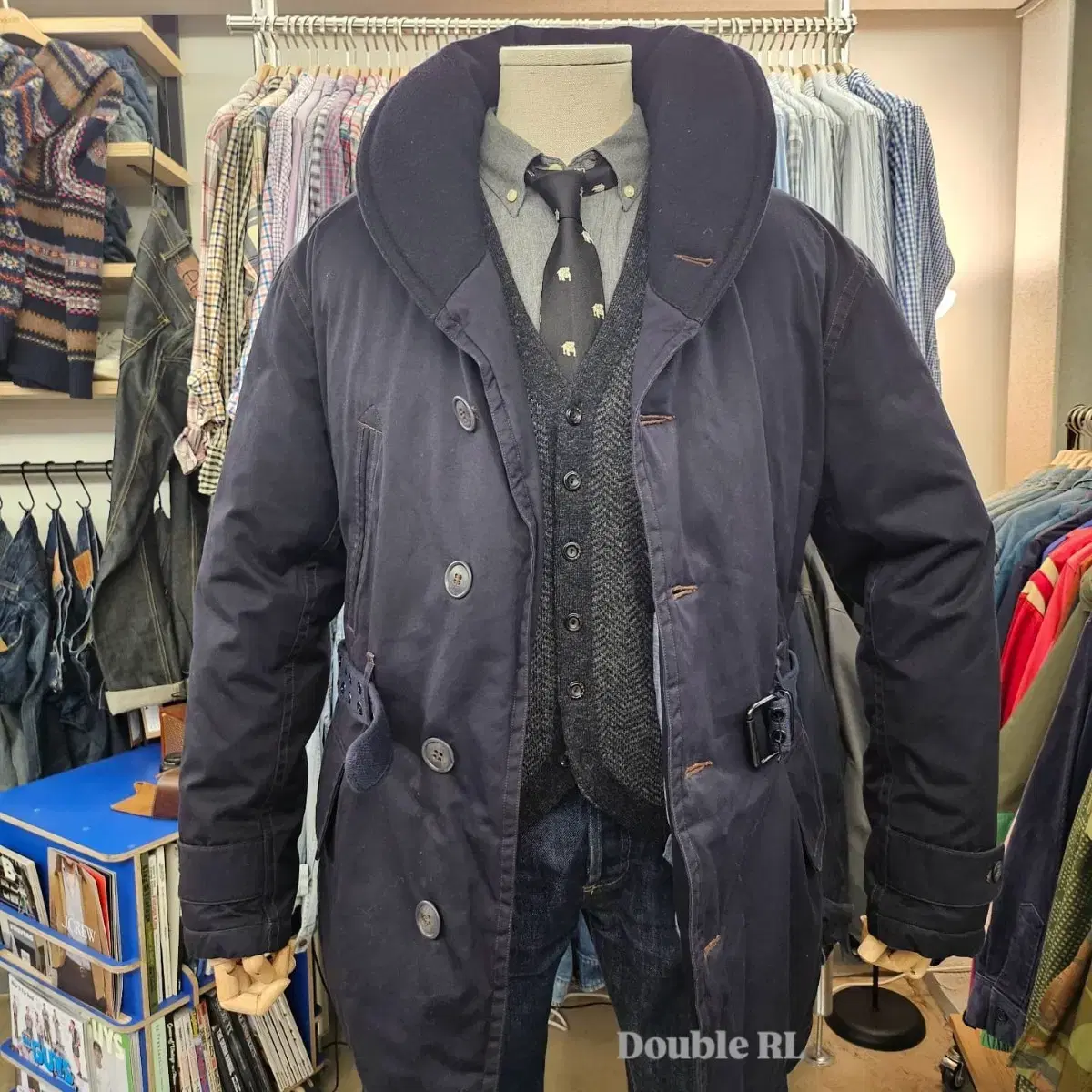 Double RL Dauntless Canvas Down Jacket