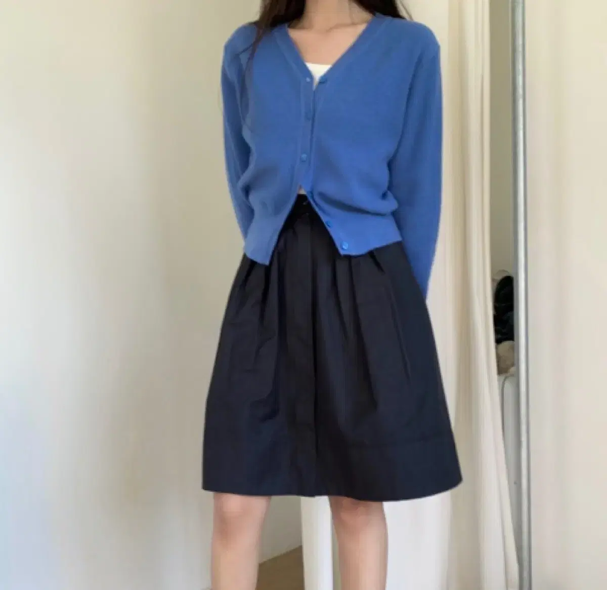 란도네 dear skirt (navy)