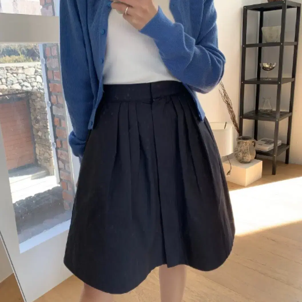 란도네 dear skirt (navy)