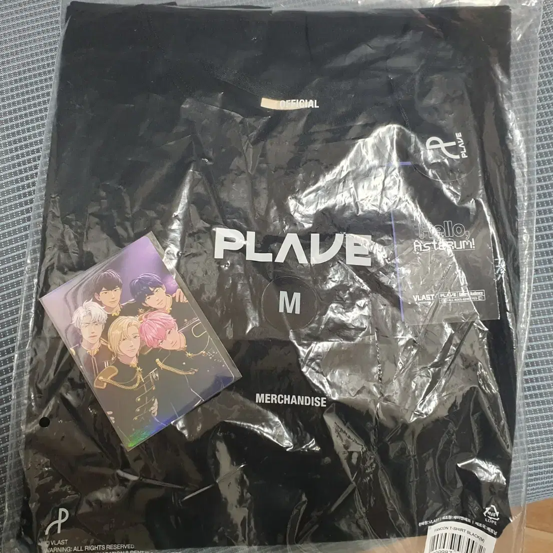 플레이브 1ST FANCON T-SHIRT BLACK(팬콘 셔츠 블랙)+