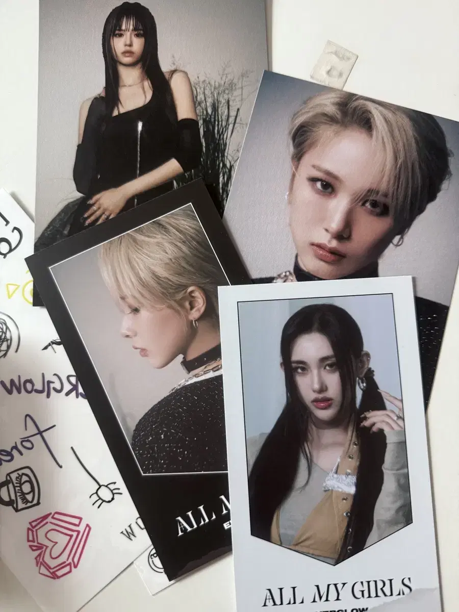 Everglow postcard 4p