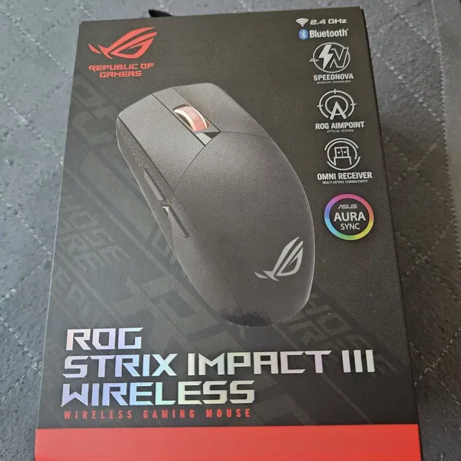 ROG STRIX IMPACT III WIRELESS 미개봉