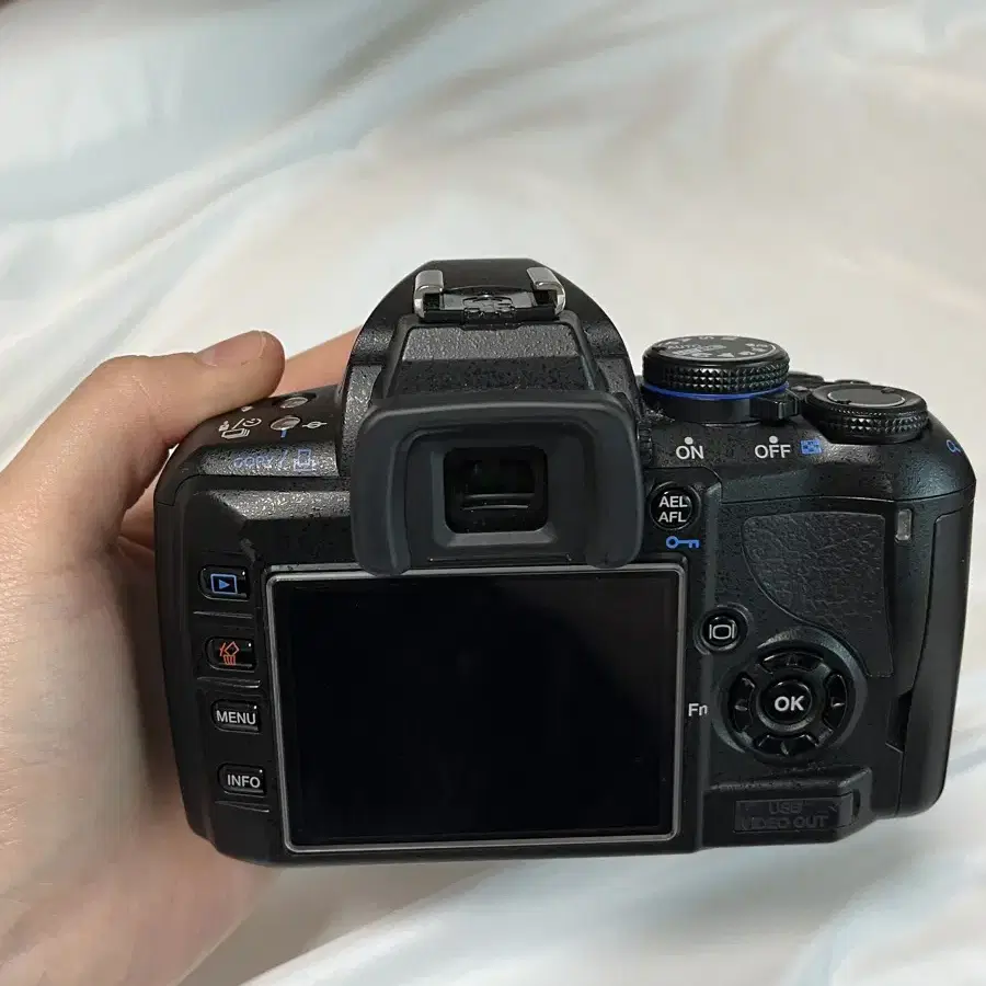 올림푸스 e-450 DSLR 카메라(렌즈 2개) -> 사진 첨부