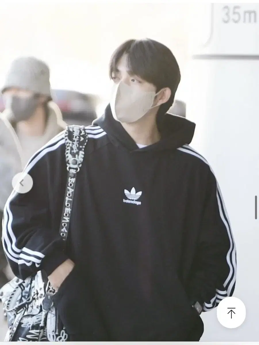 Balenciaga X adidas hoodie large fit