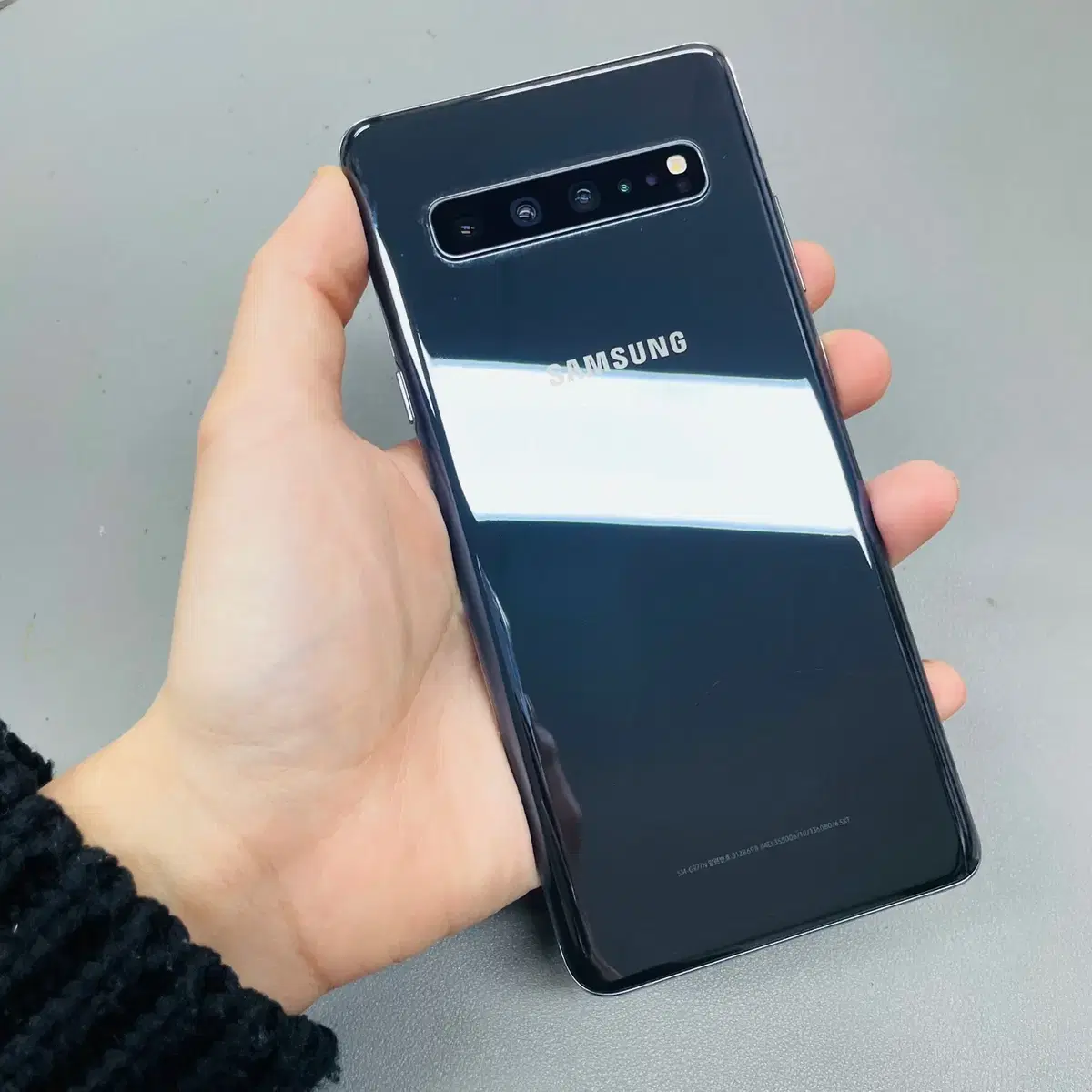 갤럭시 S10 5G 블랙 512GB SK 초SSS급무잔상공기계판매