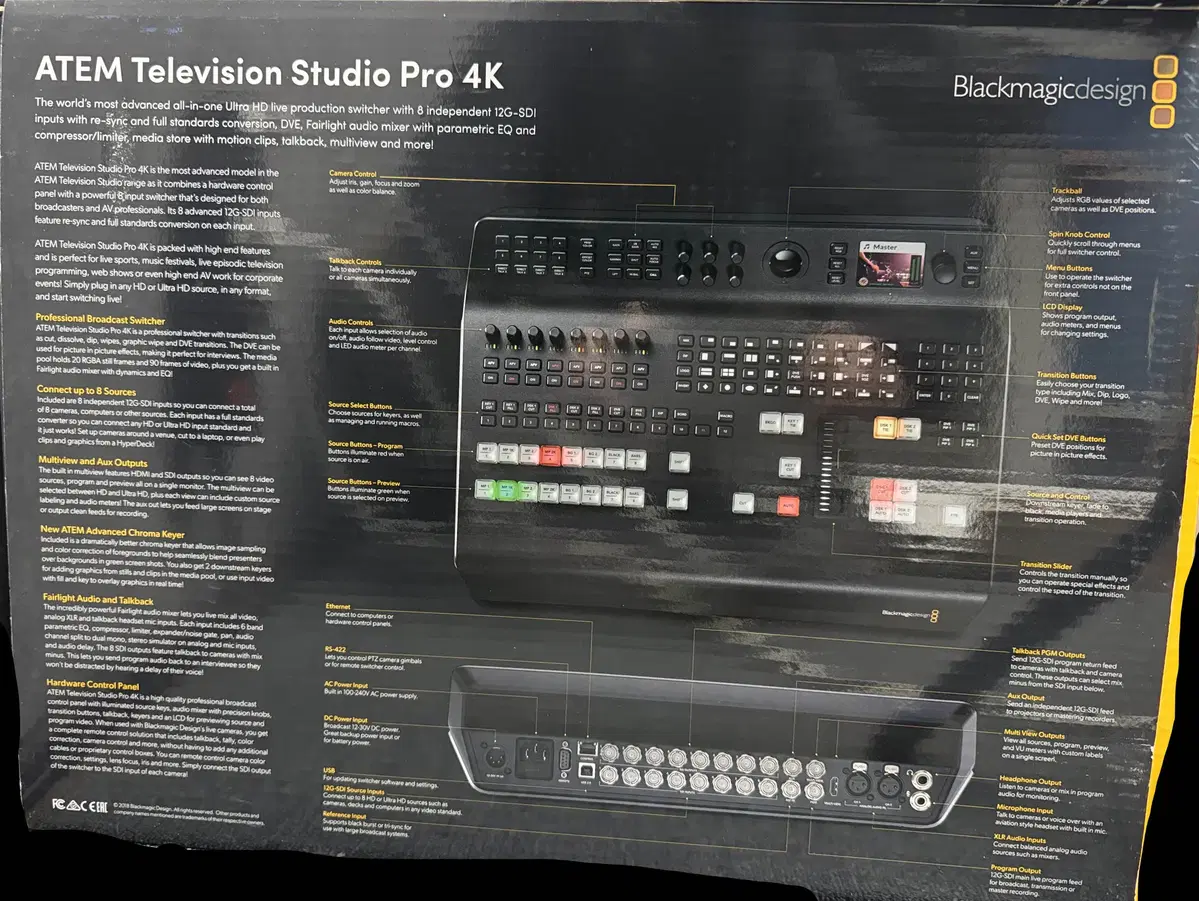 ATEM Television Studio Pro 4K