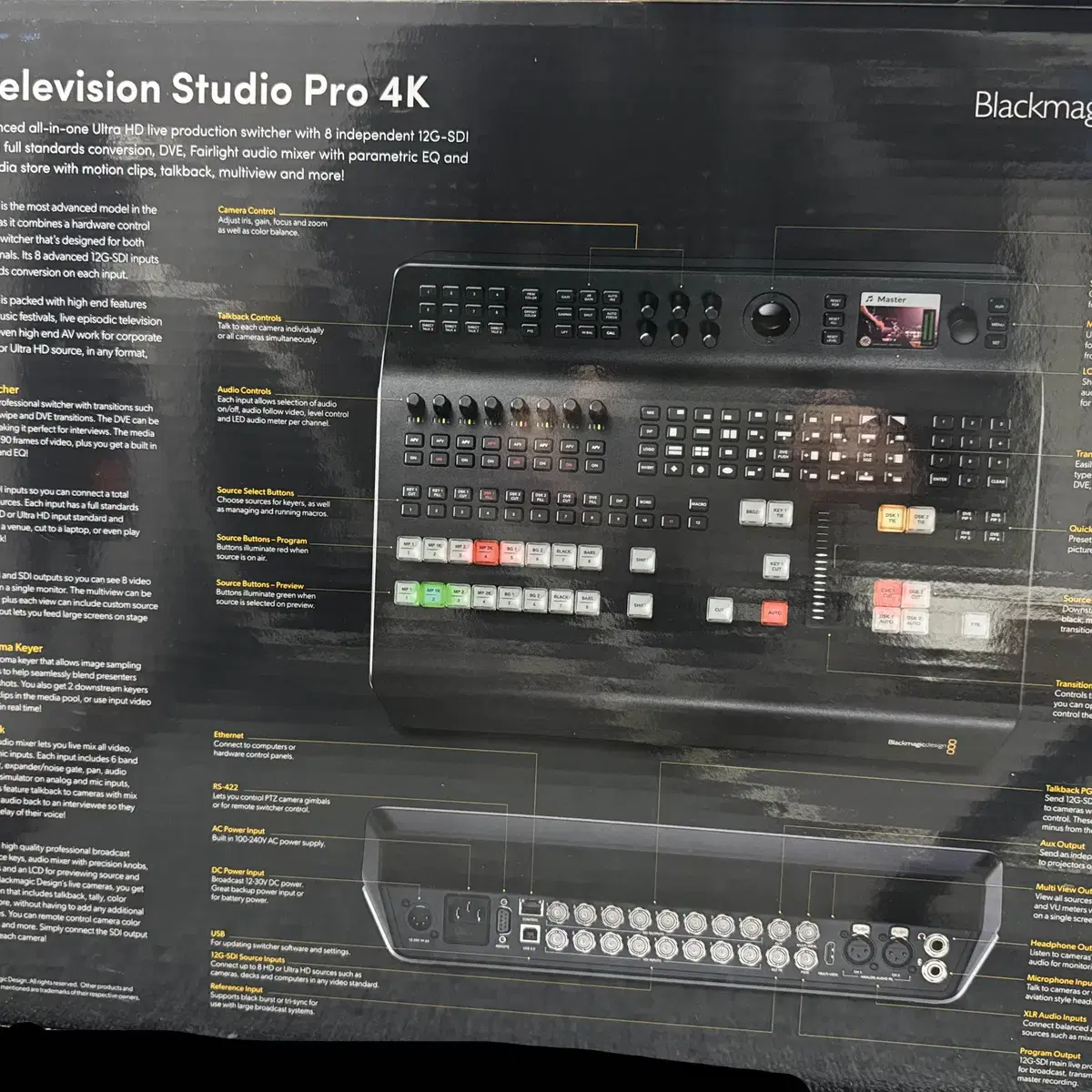 ATEM Television Studio Pro 4K