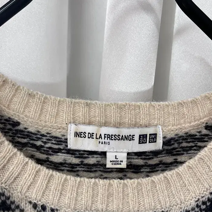 INES DE LA FRESSANGE x uniqlo wool knit