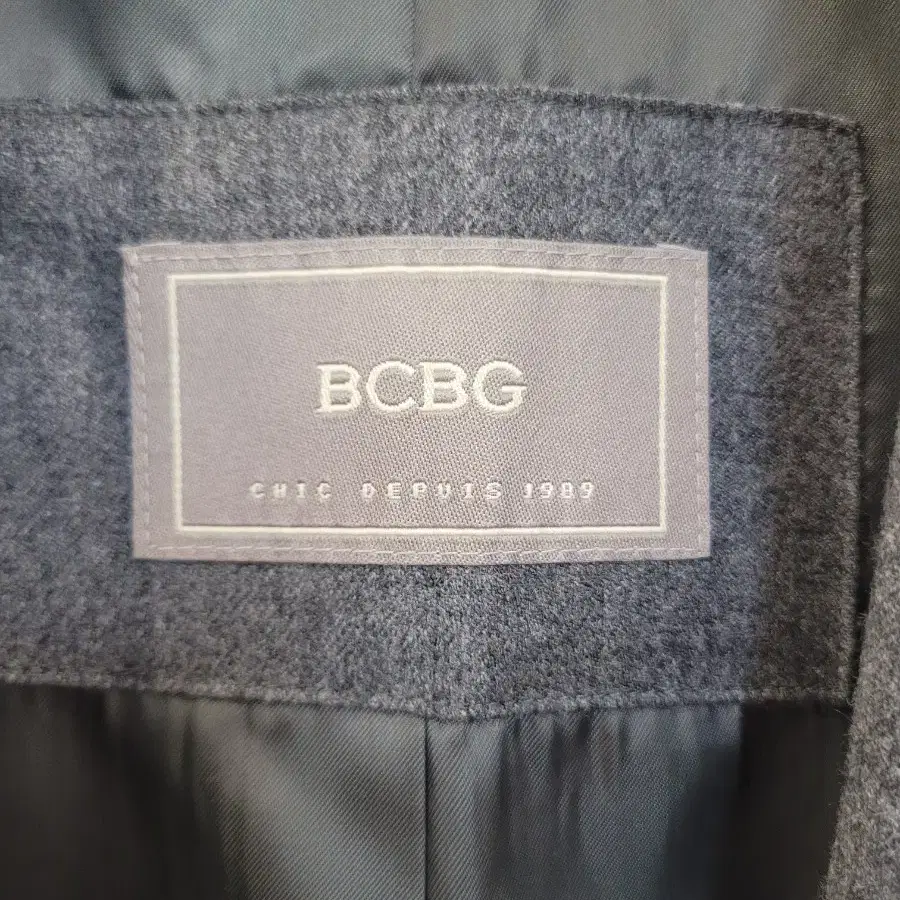 BCBG 울소재 원버튼 자켓 66사이즈