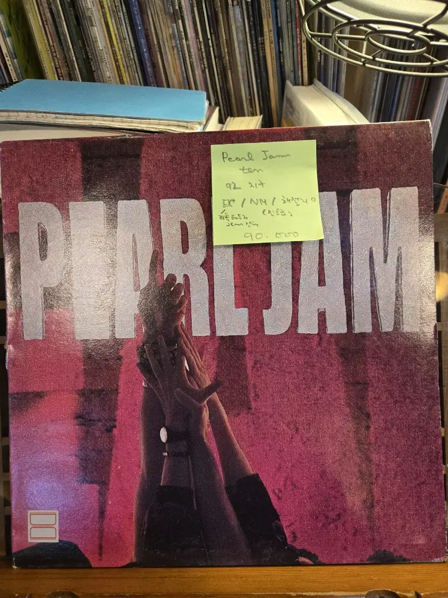 Pearl Jam.ten.92.지구.민트급lp