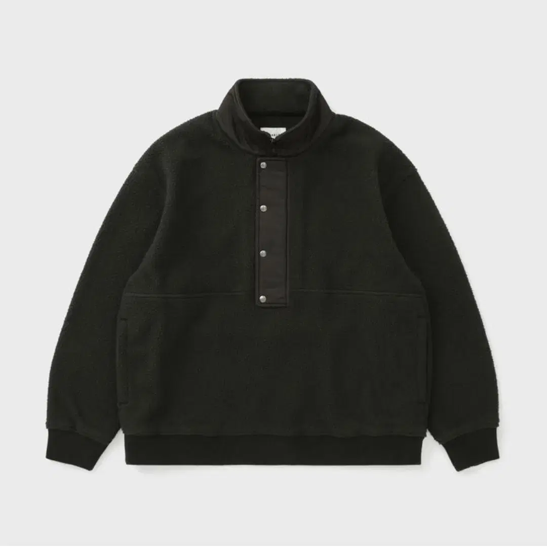 카키스 Camper Pullover Black [M사이즈] 플리스 풀오버