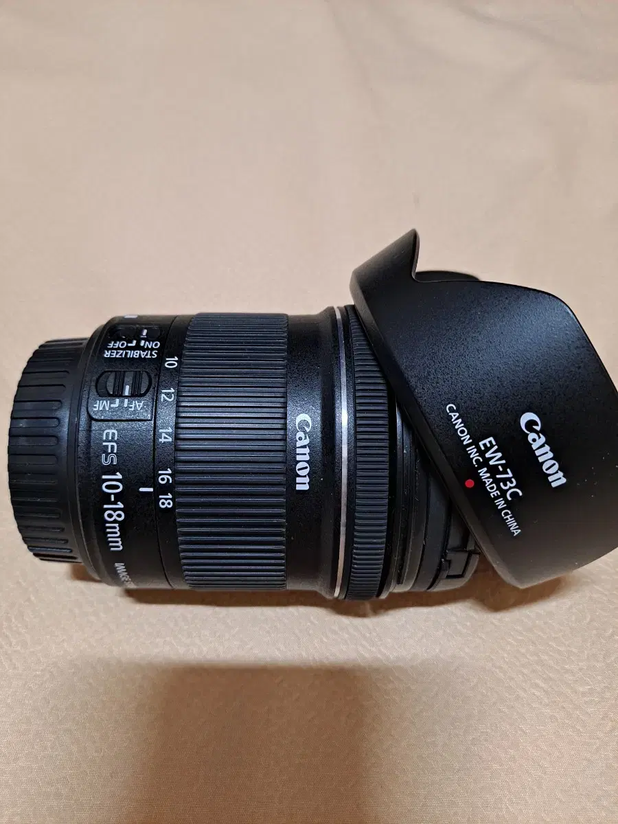 캐논 EF-S 10-18mm IS STM 광각렌즈