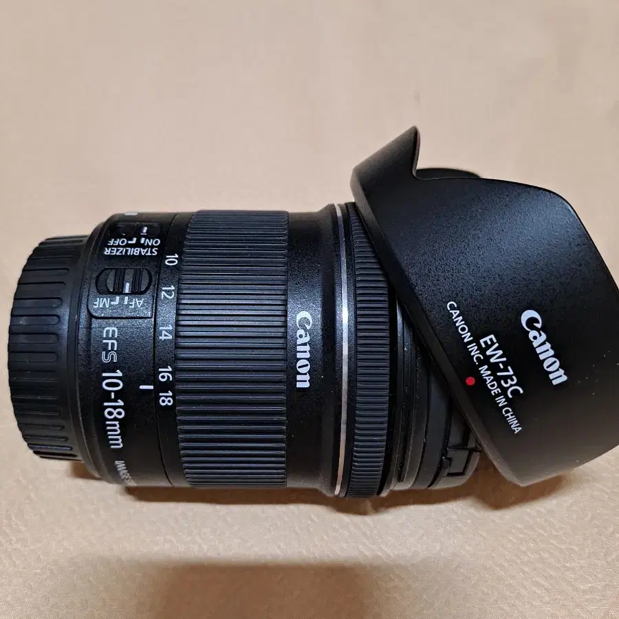 캐논 EF-S 10-18mm IS STM 광각렌즈