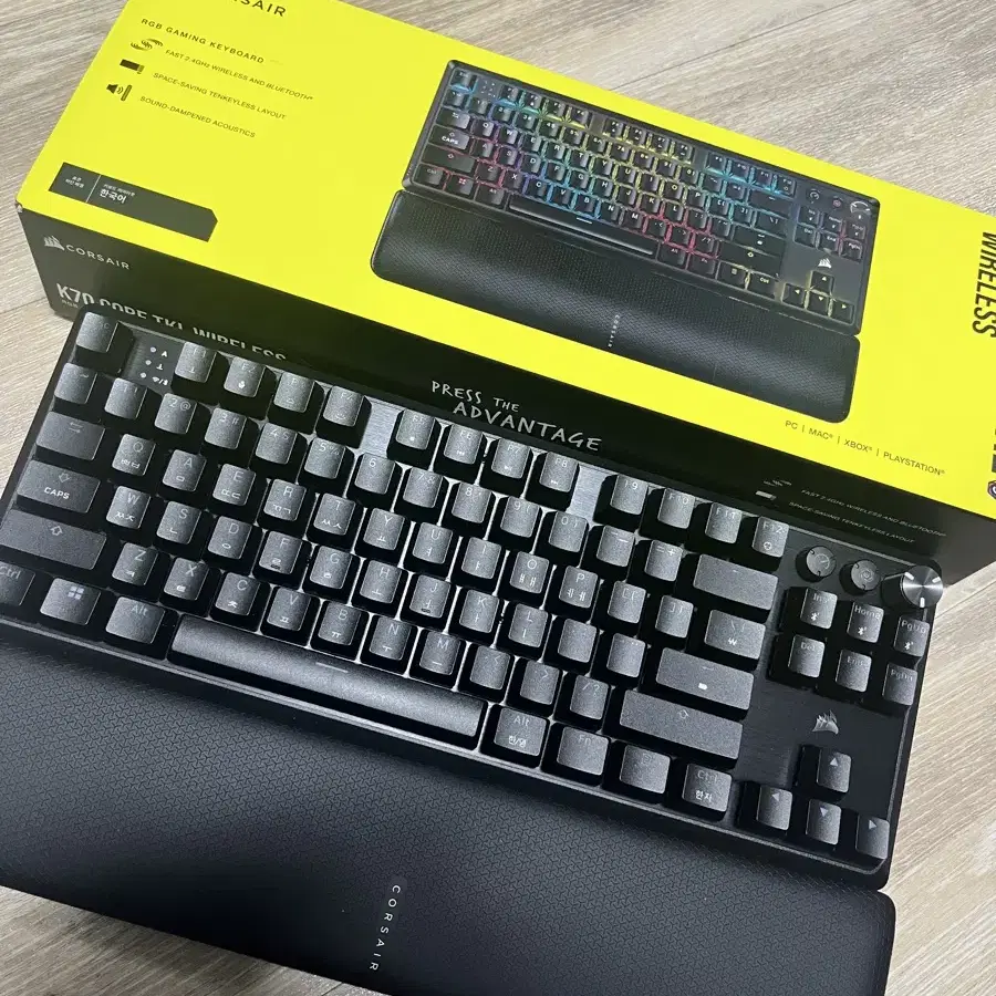 커세어 k70 core tkl 무선모델