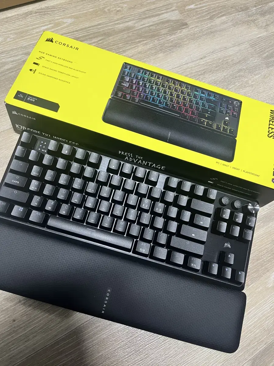 커세어 k70 core tkl 무선모델