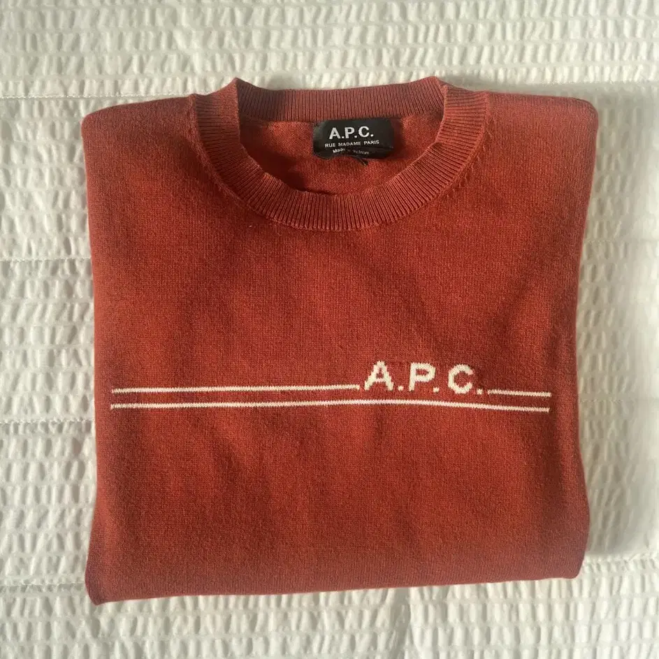 [M]아페쎄 A.P.C 캐시미어 혼방 라운드넥 니트