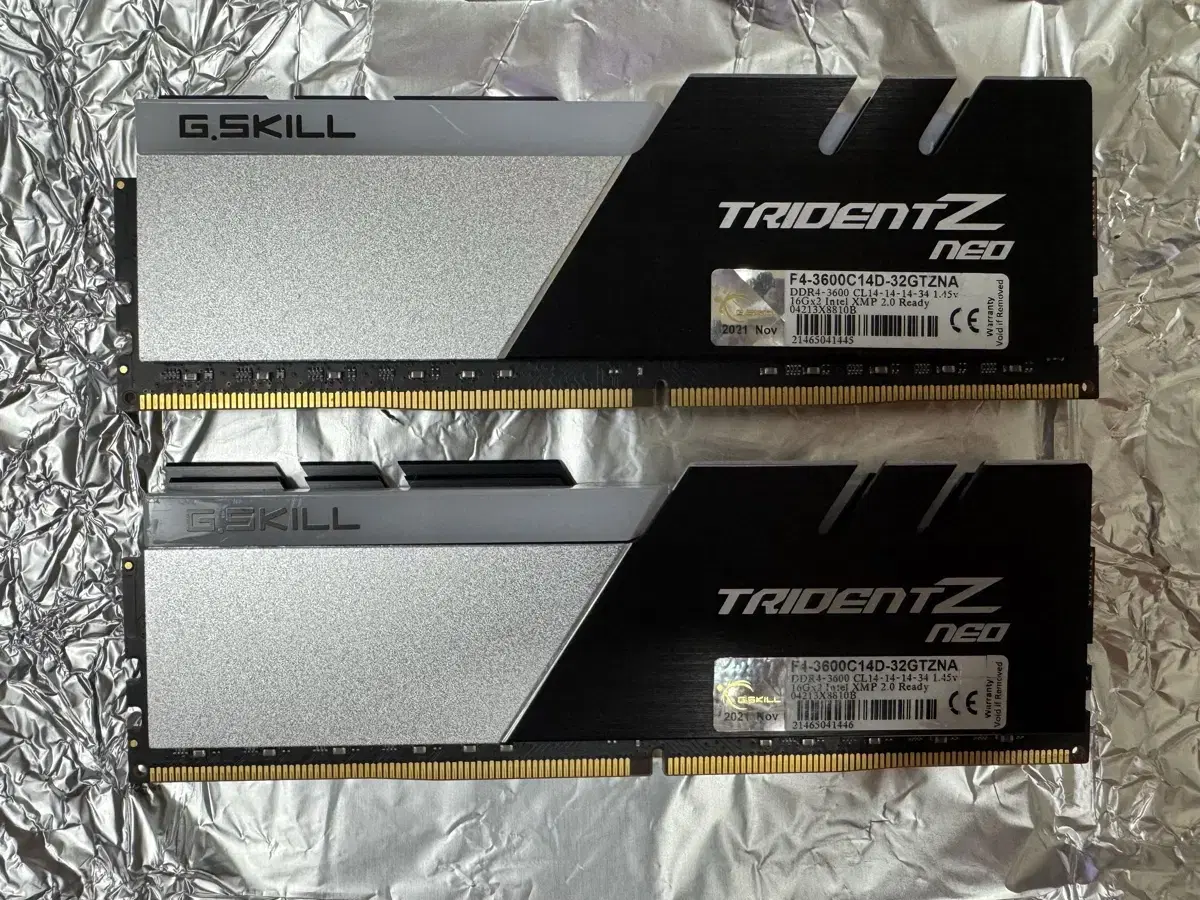 지스킬 DDR4-3600 16GB (2EA)