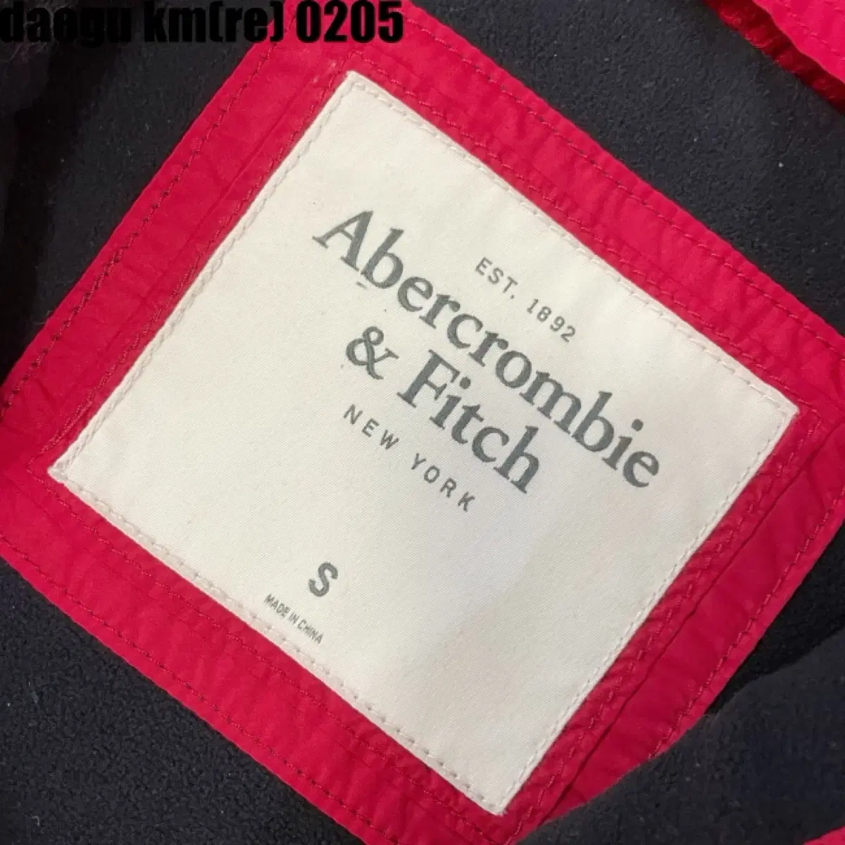 Abercrombie. 패딩조끼(85-90)상태 굿 , 딜가능! 정품텍