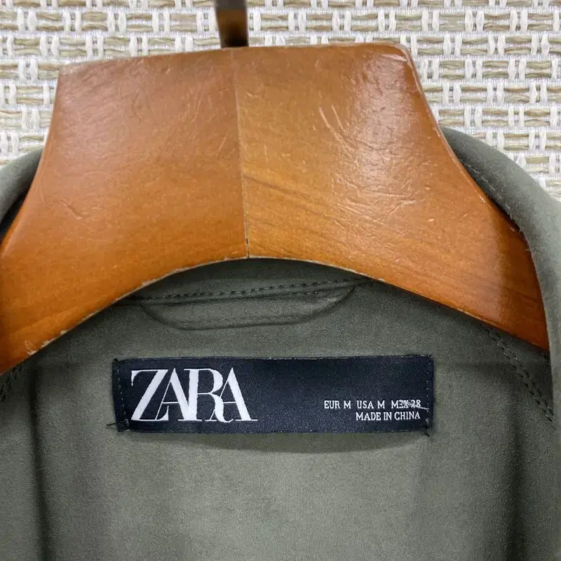 자라 ZARA 캐주얼 스웨이드 트렌치코트 95 C00967