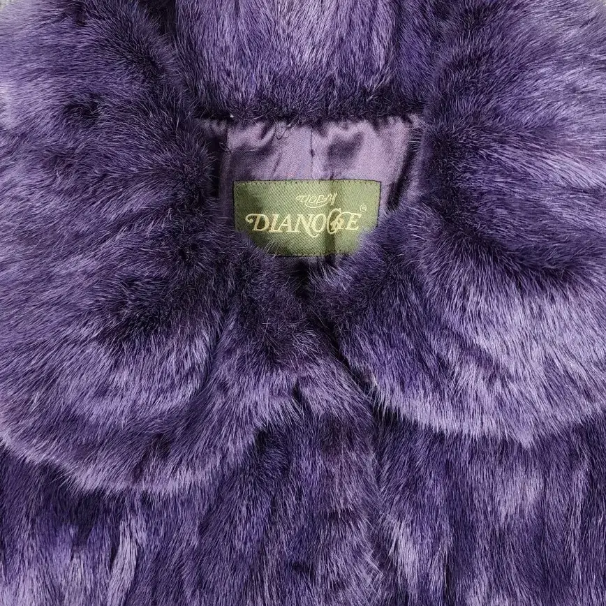 퍼플 밍크 퍼 자켓 Mink Fur