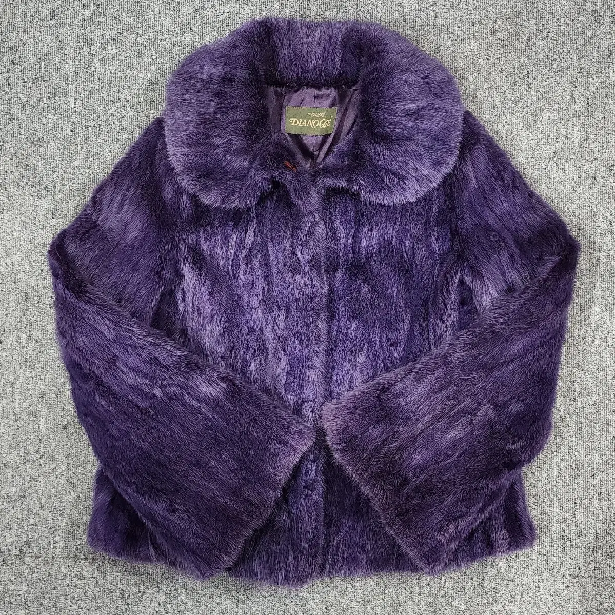 퍼플 밍크 퍼 자켓 Mink Fur