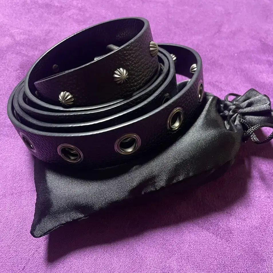 포스센스티브 leather long belt