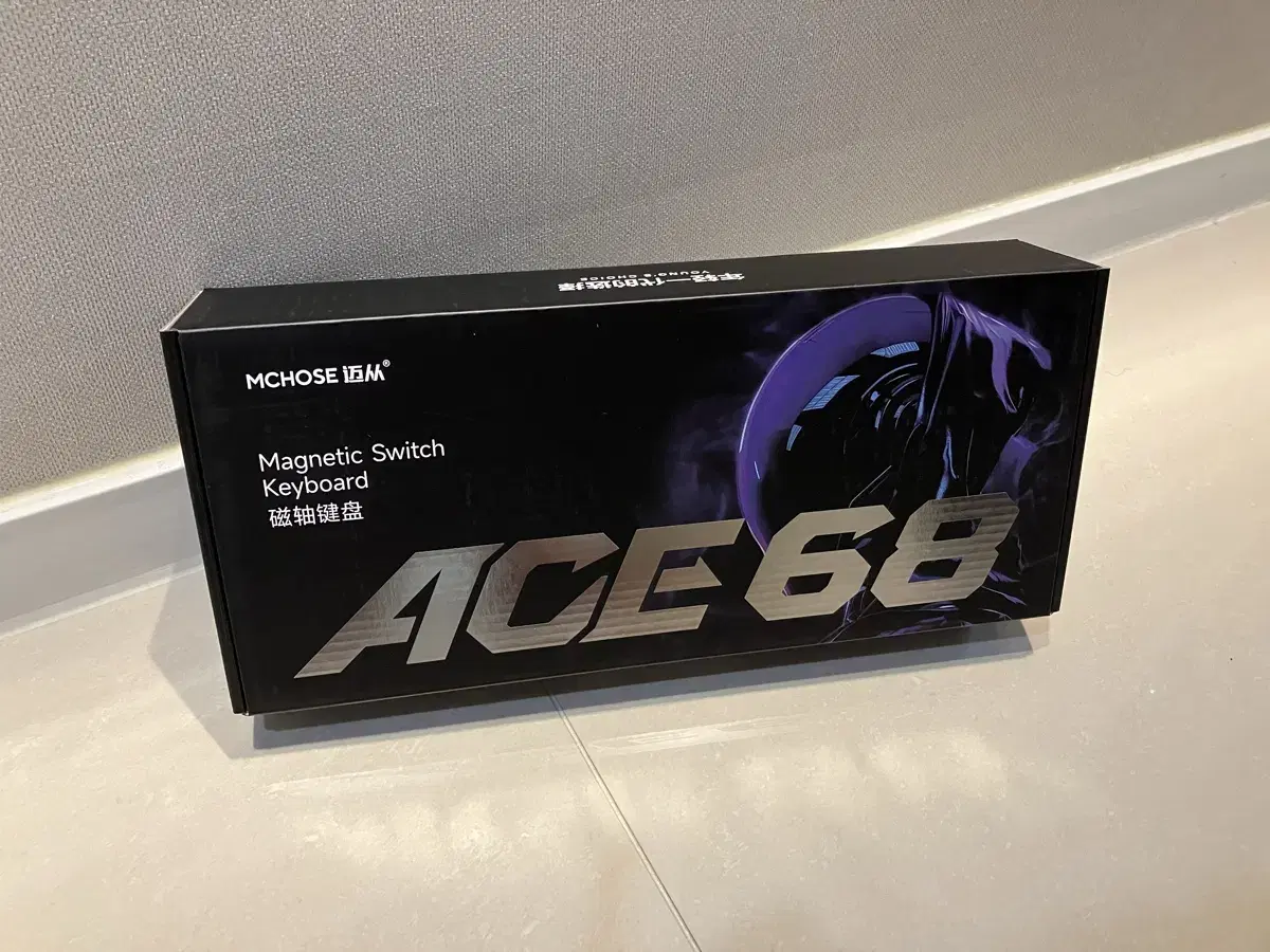 Ace 68 래피드 트리거 키보드 미개봉 화이트