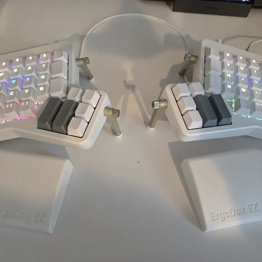 ergodox ez 키보드 led 라이트 풀박스  풀셋