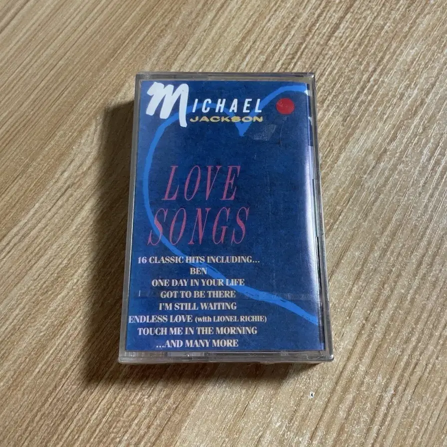 마이클잭슨과 다이아나 로스 Love Songs 미개봉 카세트 테이프