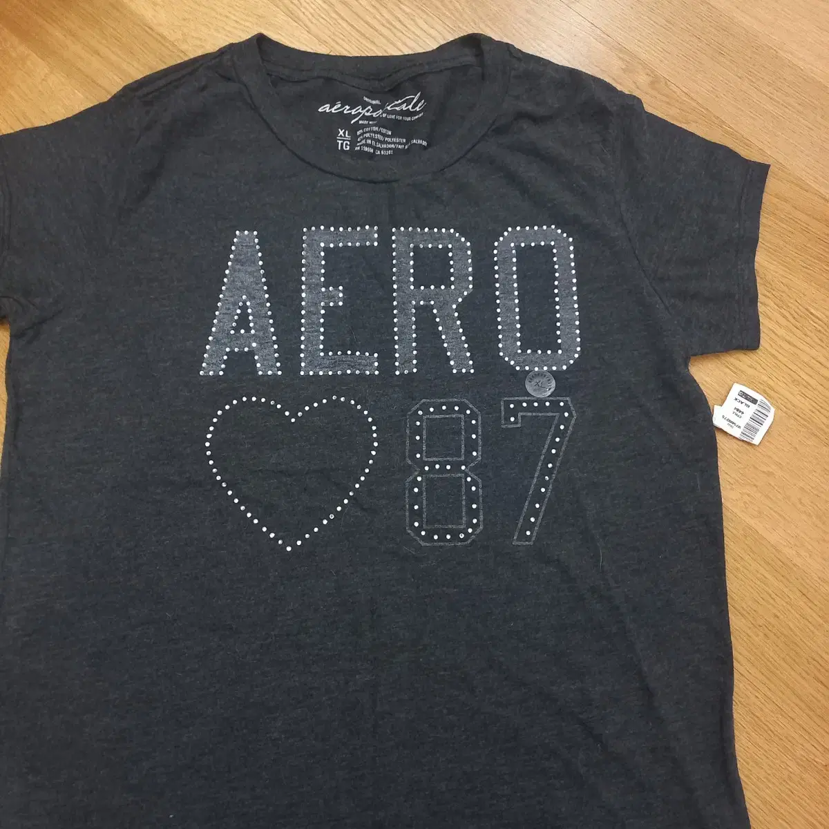 aeropostale 브랜드 진그레이 티셔츠 (택달림)