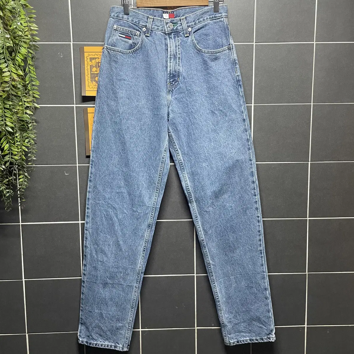 90s Tommy Hilfiger 타미힐피거 배기핏 데님팬츠