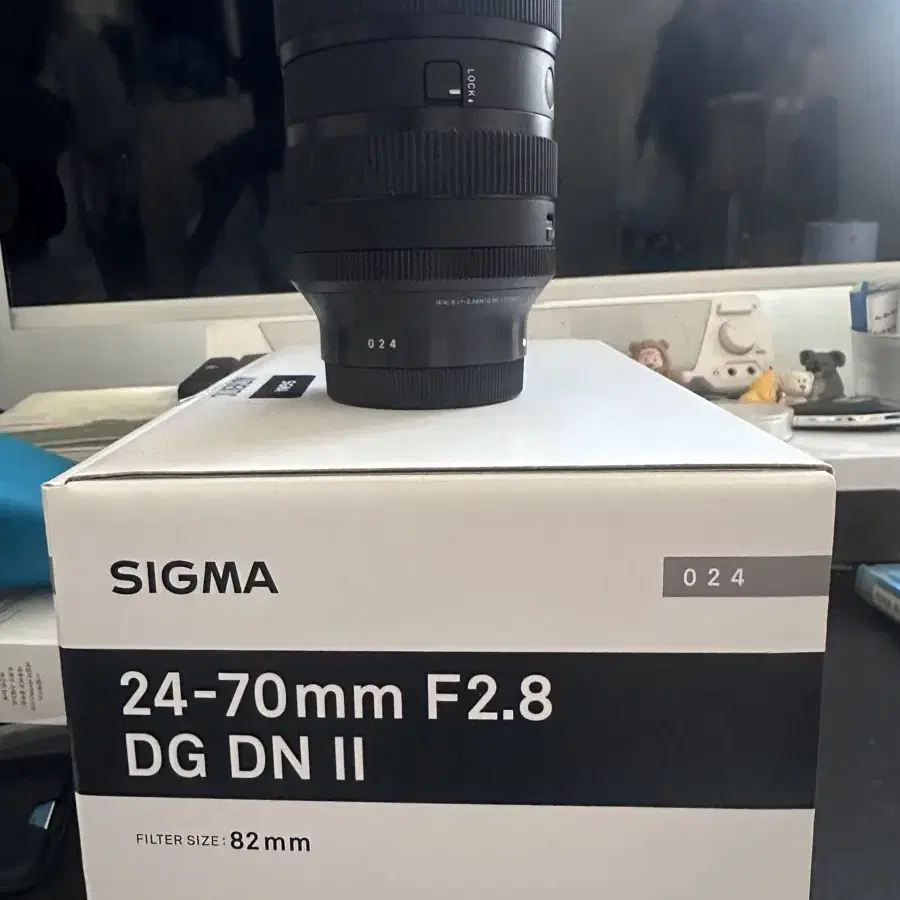 시그마A 24-70mm F2.8 DG DN II 소니 FE 렌즈판매합니다