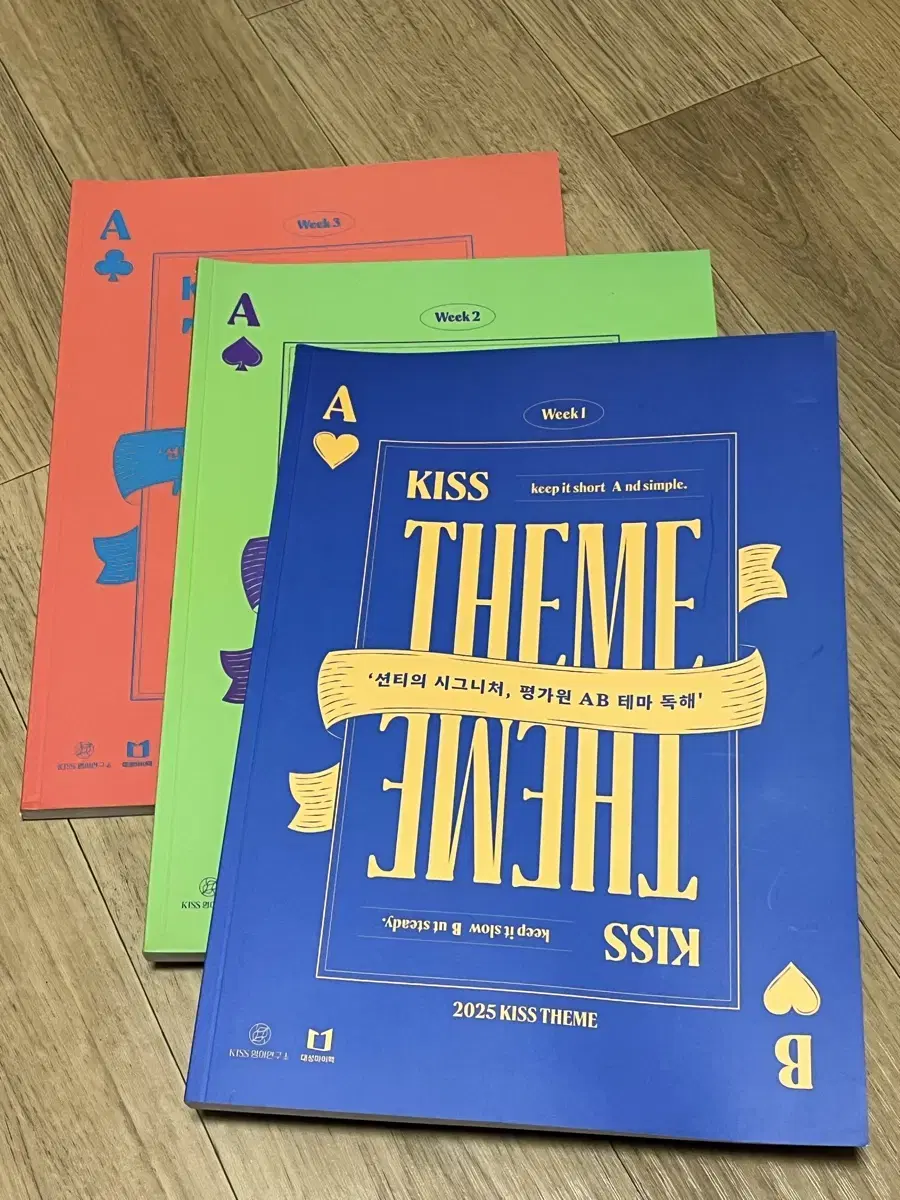 대성마이맥 션티, Kiss theme 테마독서 3권(2025 수능대비)