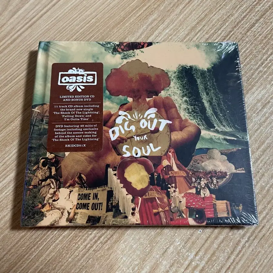 오아시스 Dig Out Your Soul 영국 한정판 미개봉 CD DVD