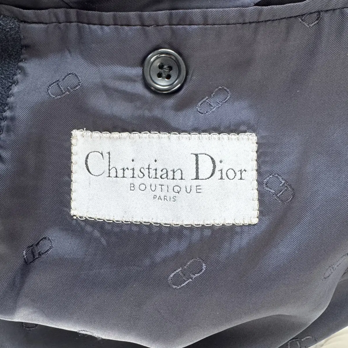 CHRISTIAN DIOR 일본빈티지 모직 코트 크리스찬디올 코트 110